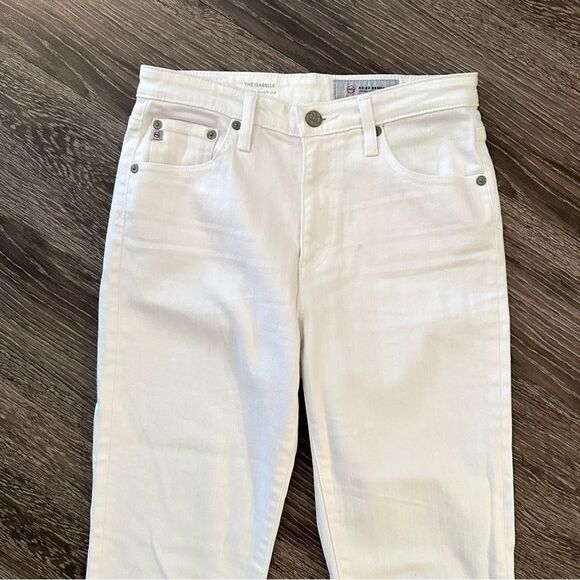 AG Adriano Goldschmied Women's Isabelle High-Rise Straight Leg Crop Jean - Picture 4 of 7